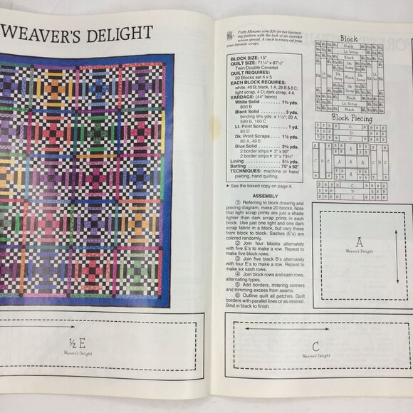 Vintage Quiltmaker Magazine Spring/Summer 1987 Issue 37 Quilt Patterns Designs - Picture 7 of 11